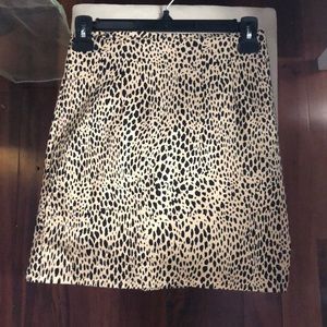 Brandy Melville Cheetah Print Skirt